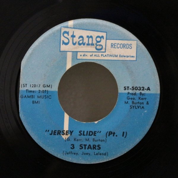 画像1: 3 Stars / Jersey Slide / 7"Single (1)