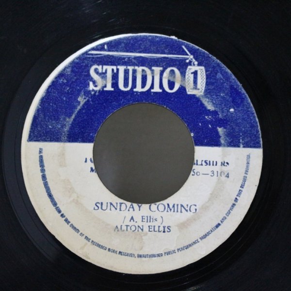 画像1: Alton Ellis / Sunday Coming / 7"Single (1)