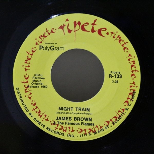 画像1: James Brown & The Famous Flames / Night Train / 7"Single (1)
