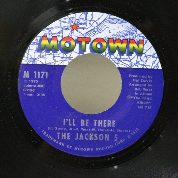 画像1: The Jackson 5 / I'll Be There / 7"Single  (1)