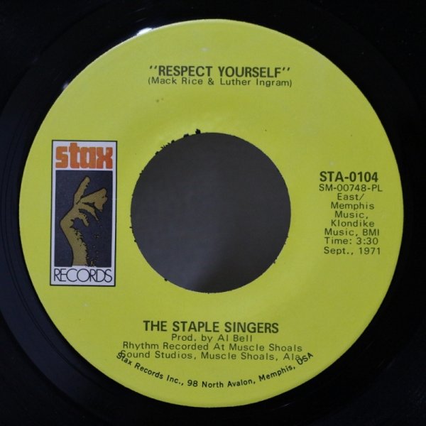 画像1: The Staple Singers / Respect Yourself / 7"Single (1)