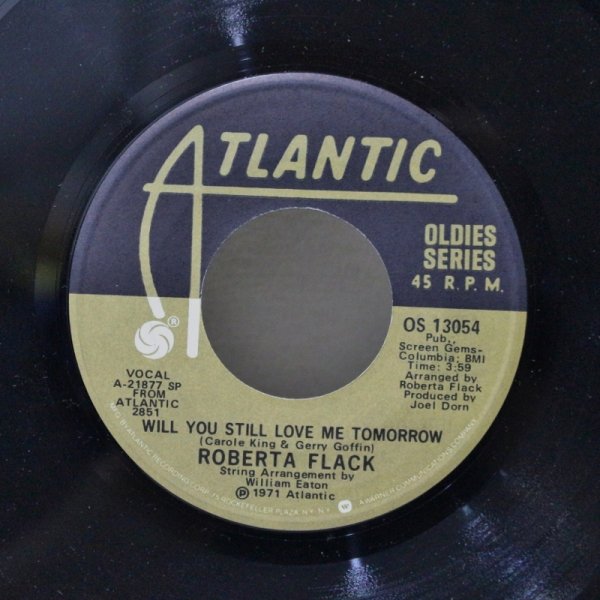 画像1: Roberta Flack / Will You Still Love Me Tomorrow / 7"Single (1)