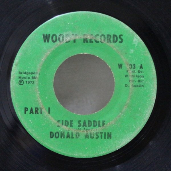 画像1: Donald Austin / Side Saddle Part I  / 7"Single (1)