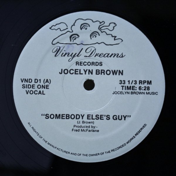 画像1: Jocelyn Brown / Frederick "M.C. Count" Linton / Somebody Else's Guy / I'm Somebody Else's Guy / 12" (1)