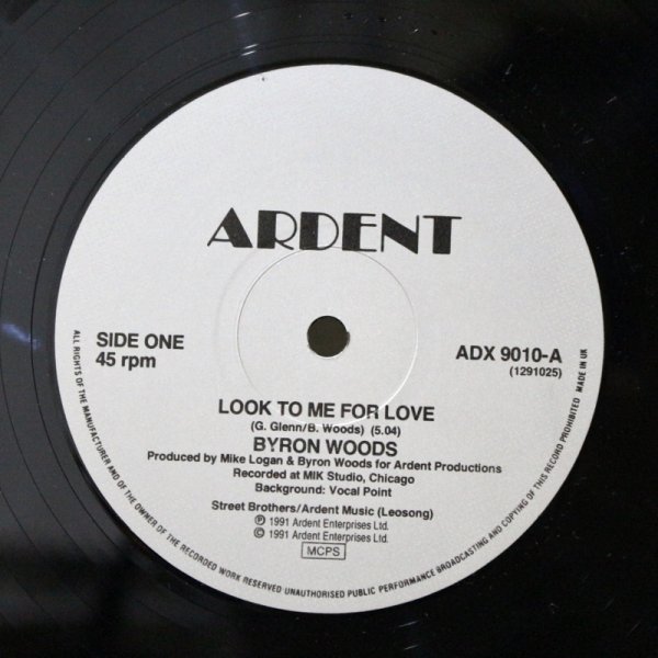 画像1: Byron Woods / Look To Me For Love / 12" (1)
