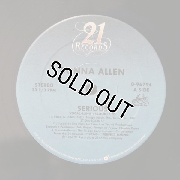 画像1: Donna Allen / Serious / 12" (1)