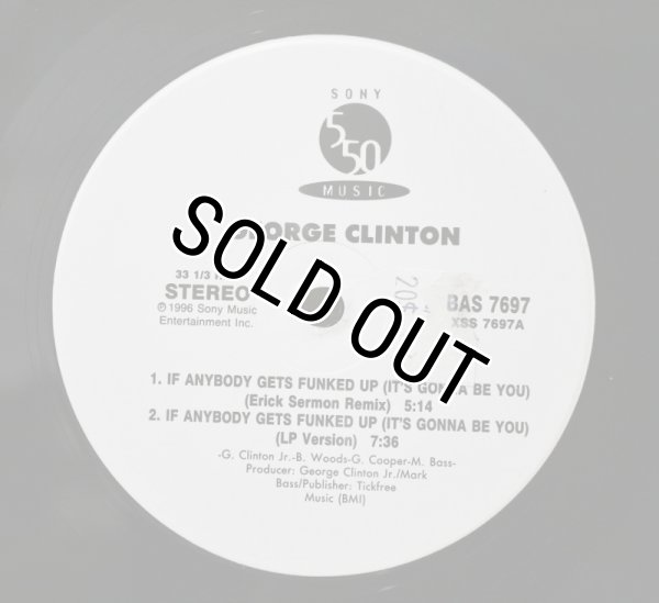画像1: George Clinton & The P-Funk All Stars / If Anybody Gets Funked Up / 12" (1)