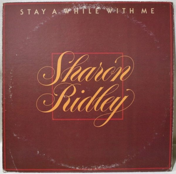 画像1: Sharon Ridley / Stay A While With Me / Promo / Reissue (1)