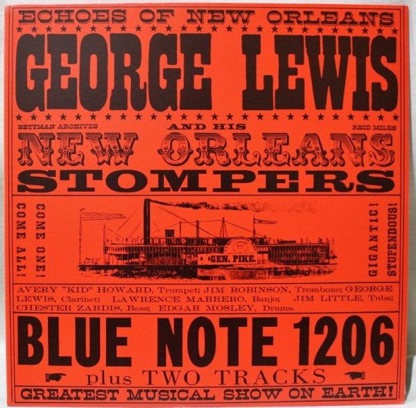 画像1: George Lewis And His New Orleans Stompers (Volume 2) / King / 日本盤 (1)
