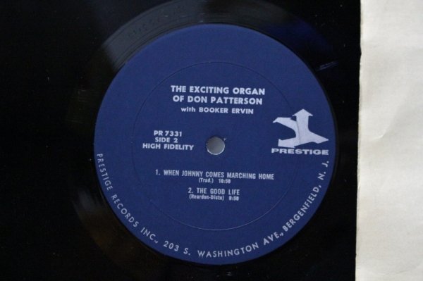 画像3: Don Patterson With Booker Ervin / The Exciting New Organ Of Don Patterson (3)