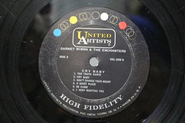 画像3: Garnet Mimms And The Enchanters / Cry Baby / スレ多くズルズル (3)