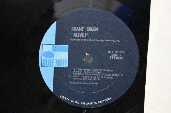 画像3: Grant Green / Alive! / 薄いスレ多め (3)