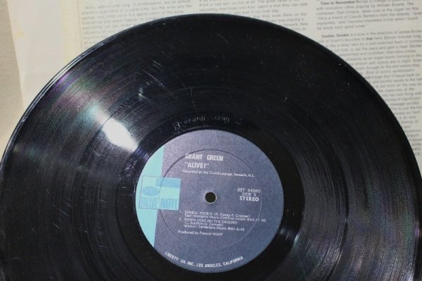 画像4: Grant Green / Alive! / 薄いスレ多め (4)