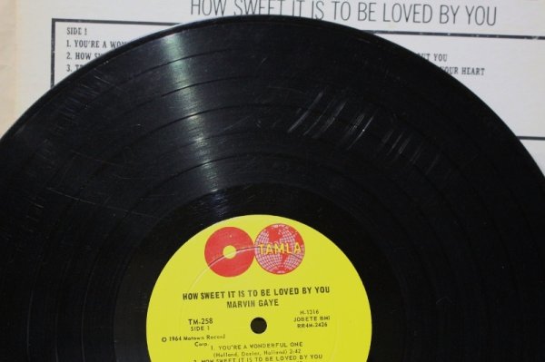 画像4: Marvin Gaye / How Sweet It Is To Be Loved By You / 盤面スレ多くズルズル (4)