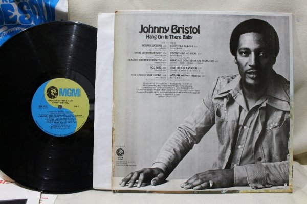 画像2: Johnny Bristol / Hang On In There Baby / スレ多いですが良好 (2)