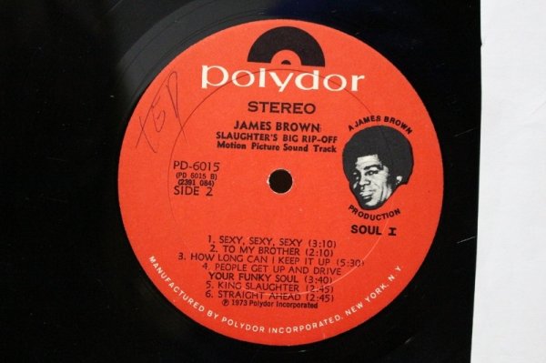 画像3: James Brown / Slaughter's Big Rip-Off / 盤面スレ多 (3)