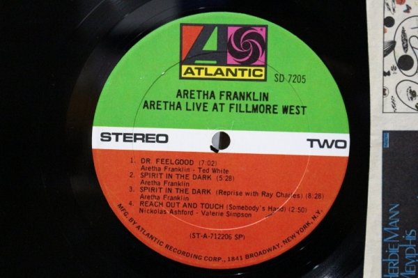 画像3: Aretha Franklin / Live At Fillmore West (3)