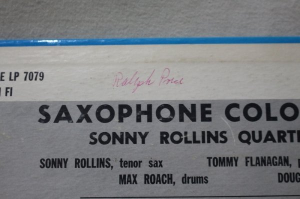 画像11: Sonny Rollins / Saxophone Colossus / Repress / 針飛び補修 (11)