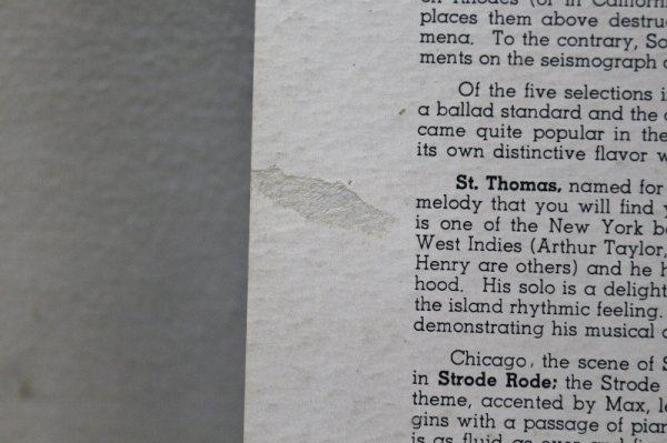 画像10: Sonny Rollins / Saxophone Colossus / Repress / 針飛び補修 (10)