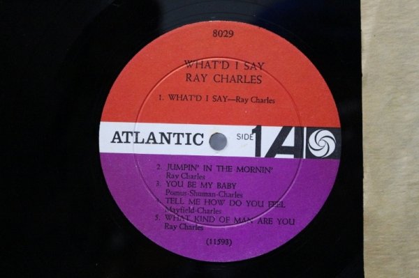 画像3: Ray Charles / What'd I Say / Repress, Mono (3)