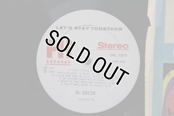 画像3: Al Green / Let's Stay Together (3)