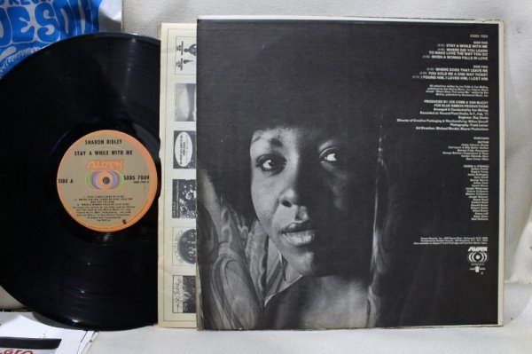 画像2: Sharon Ridley / Stay A While With Me / 盤面スレ多 (2)