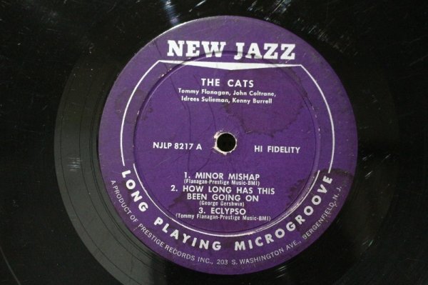 画像4: Tommy Flanagan, John Coltrane, Kenny Burrell, Idrees Sulieman / The Cats / スレ多 (4)