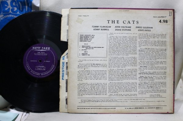 画像2: Tommy Flanagan, John Coltrane, Kenny Burrell, Idrees Sulieman / The Cats / スレ多 (2)