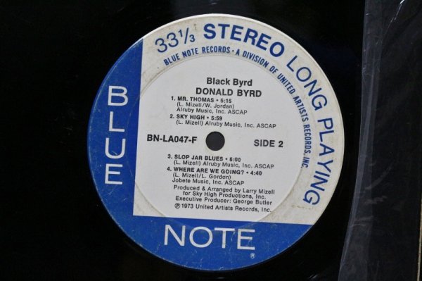 画像3: Donald Byrd / Black Byrd / 盤面スレ多くズルズル (3)