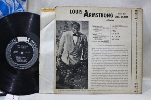 画像2: Louis Armstrong And The All Stars / The Glenn Miller Story / 10" (2)
