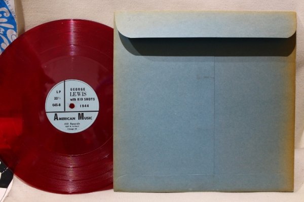 画像2: George Lewis With Kid Shots / American Music By George Lewis With Kid Shots / 10" (2)