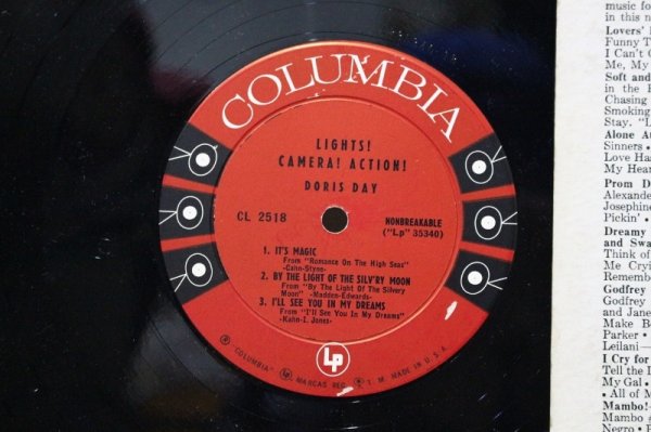 画像3: Doris Day / Lights! Camera! Action! / 10" (3)