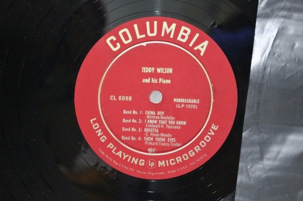 画像3: Teddy Wilson / Teddy Wilson And His Piano / 10" (3)