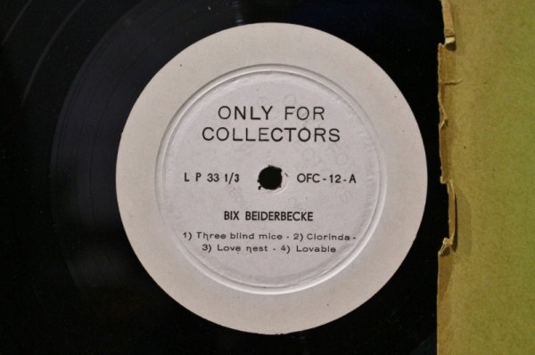 画像3: Bix Beiderbecke  / Bix Beiderbecke / 10" (3)