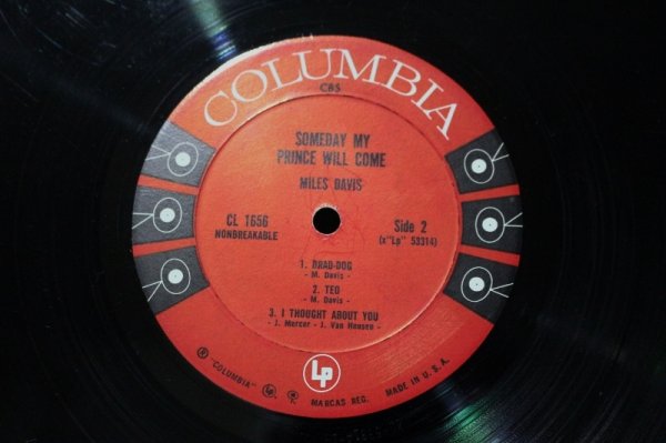 画像4: Miles Davis Sextet / Someday My Prince Will Come / Mono (4)