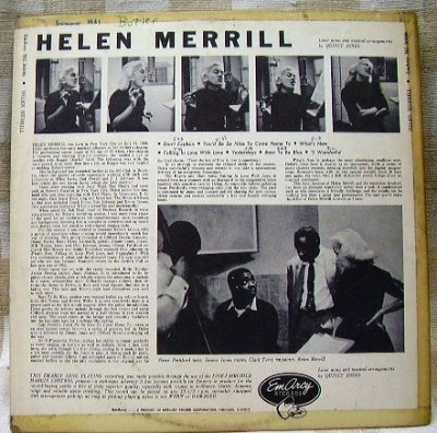 画像1: HELEN MERRILL/WITH CLLIFORD BROWN