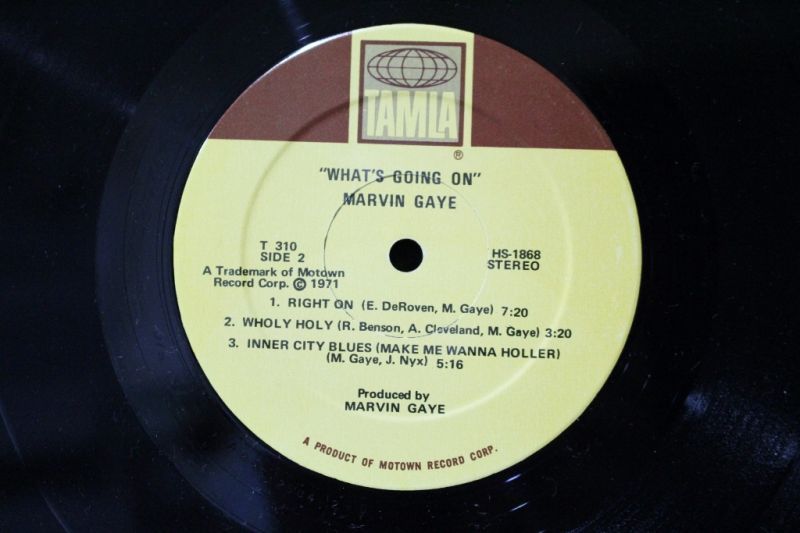 MARVIN GAYE/WHAT'S GOING ON - BLUESOUL RECORDS