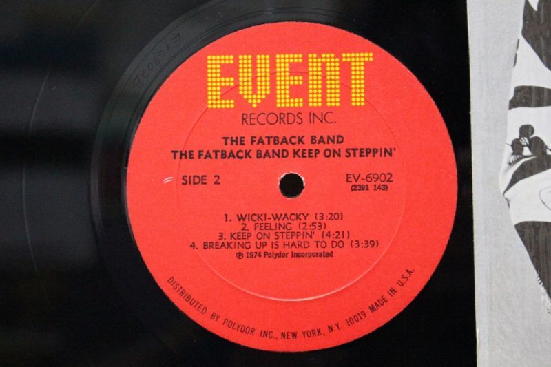 FATBACK BAND/KEEP ON STEPPIN' BLUESOUL RECORDS