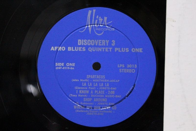 AFRO BLUES QUINTET PLUS ONE/DISCOVERY 3 - レコード