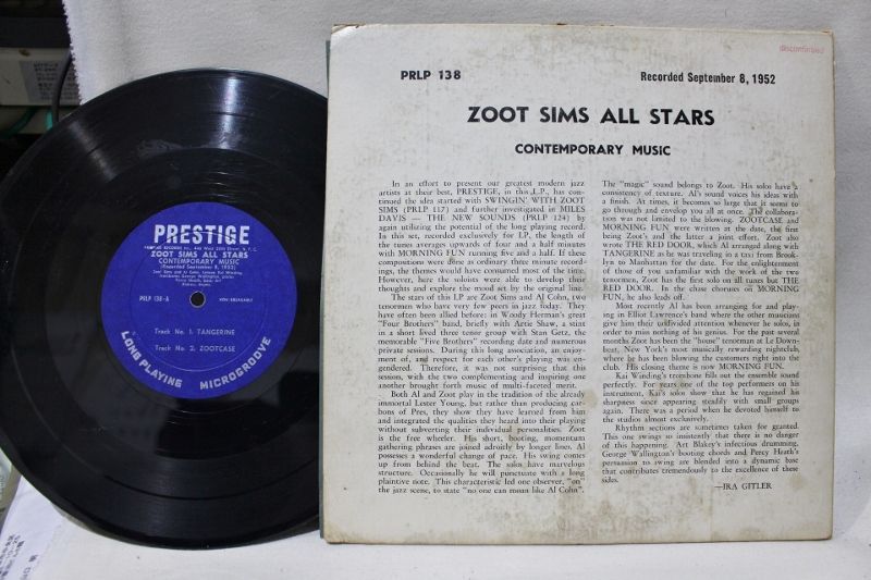 ZOOT SIMS / ALL STARS / 10 INCH - BLUESOUL RECORDS