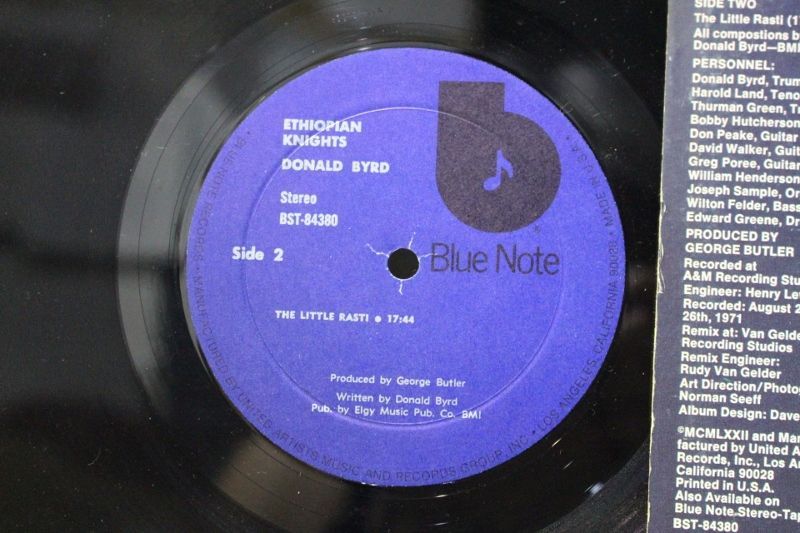 ジャズレコード Donald Byrd/Etiopian Night - 洋楽