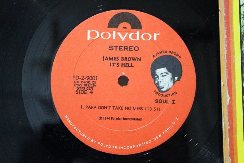 JAMES BROWN/IT´S HELL 帯付2LP 希少レコード 74年盤 販売ページ 本