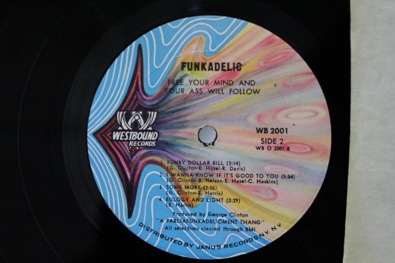 FUNKADELIC / FREE YOUR MIND ASS WILL FOLLOW - BLUESOUL RECORDS