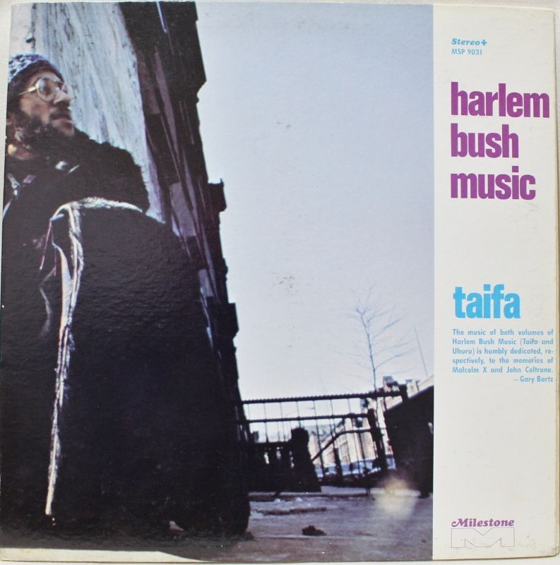 GARY BARTZ NTU TROOP / HARLEM BUSH MUSIC TAIFA - BLUESOUL RECORDS