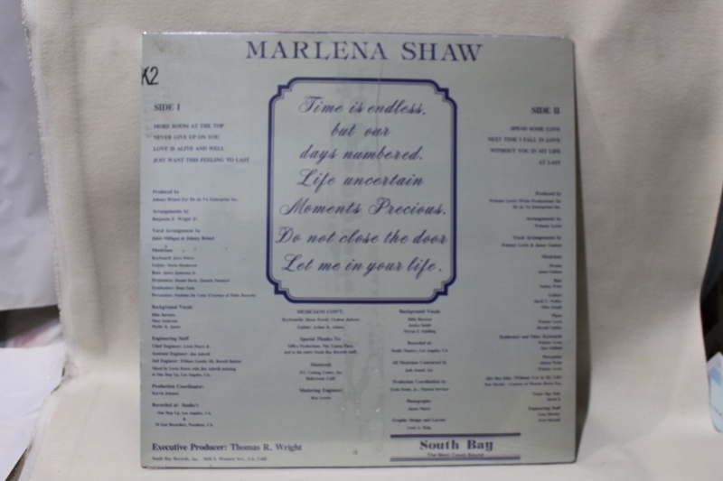 MARLENA SHAW / LET ME IN YOUR LIFE / SEALED - BLUESOUL RECORDS