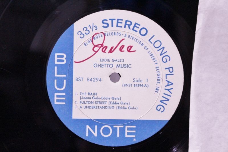 EDDIE GALES / GHETTO MUSIC - BLUESOUL RECORDS