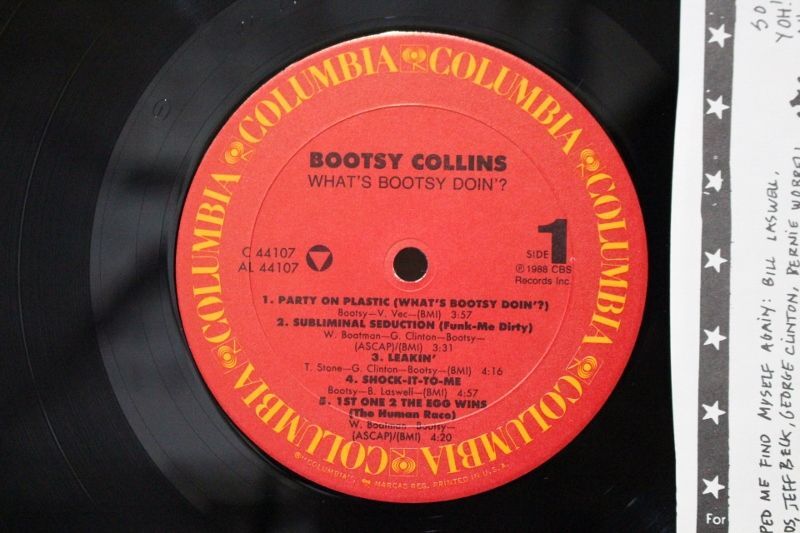 BOOTSY COLLINS / WHAT'S BOOTSY DOIN? - BLUESOUL RECORDS