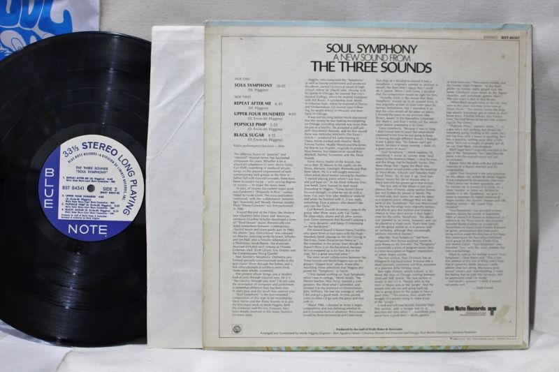 THE THREE SOUNDS / SOUL SYMPHONY - BLUESOUL RECORDS