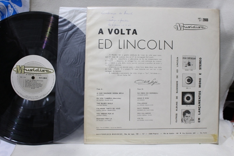 ED LINCOLN / A VOLTA - BLUESOUL RECORDS