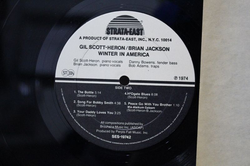 Gil Scott-Heron / Brian Jackson / Winter In America - BLUESOUL RECORDS